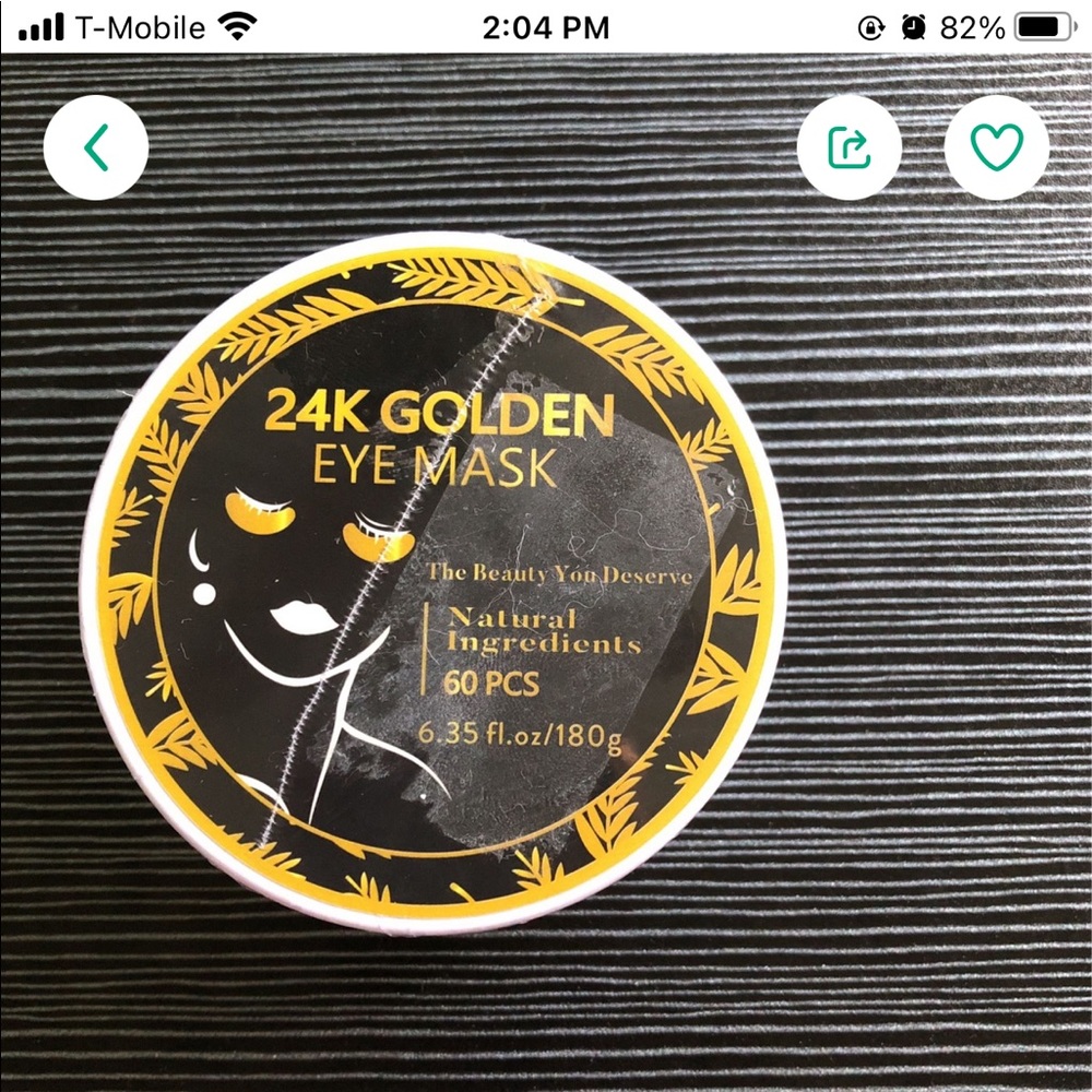 24k Gold Under Eye Patch
